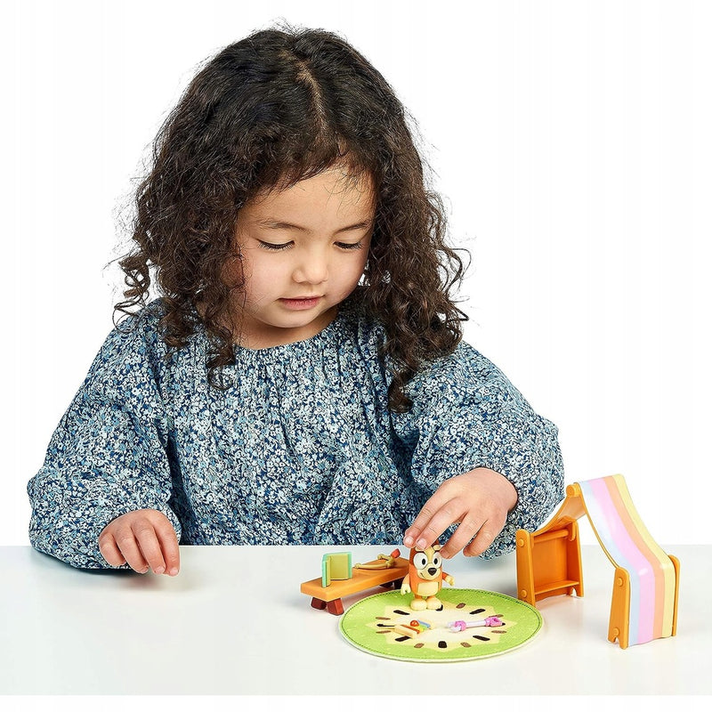 BLUEY MOOSE TOYS ZESTAW BINGO'S PLAYROOM - widok 4 opakowania szczegoly zabawka kolekcja