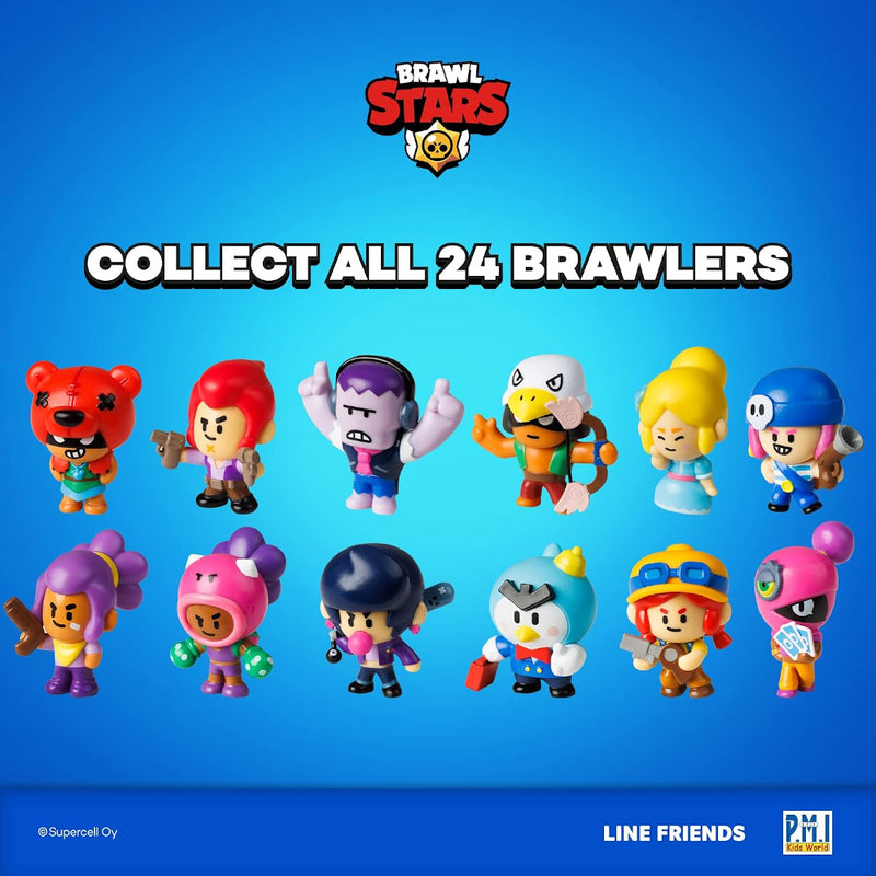 BRAWL STARS PMI ZESTAW FIGUREK KOLEKCJON - widok 2 PMI opakowanie szczegoly collectible