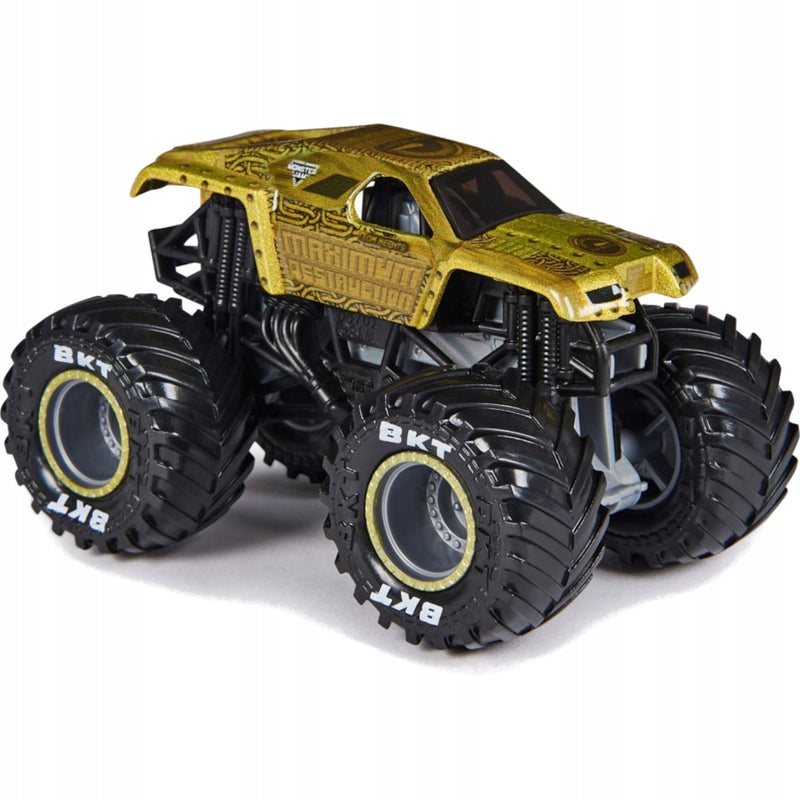 MONSTER JAM AUTO TERENOWE SPIN MASTER SE - widok 2 opakowania szczegoly zabawka kolekcja