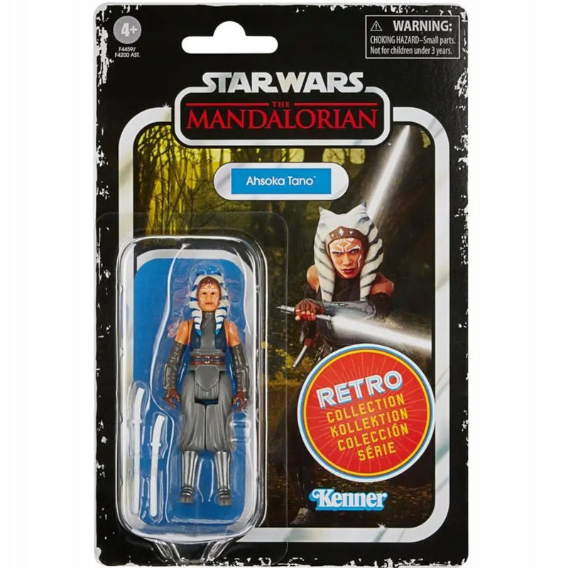 Zabawka STAR WARS THE MANDALORIAN RETRO RUCHOMA  AHSOKA TA - kolekcjonerska premium zabawki Aseo dla dzieci