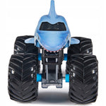 MONSTER JAM TRUCK AUTO TERENOWE SPIN MAS - widok 4 opakowania szczegoly zabawka kolekcja