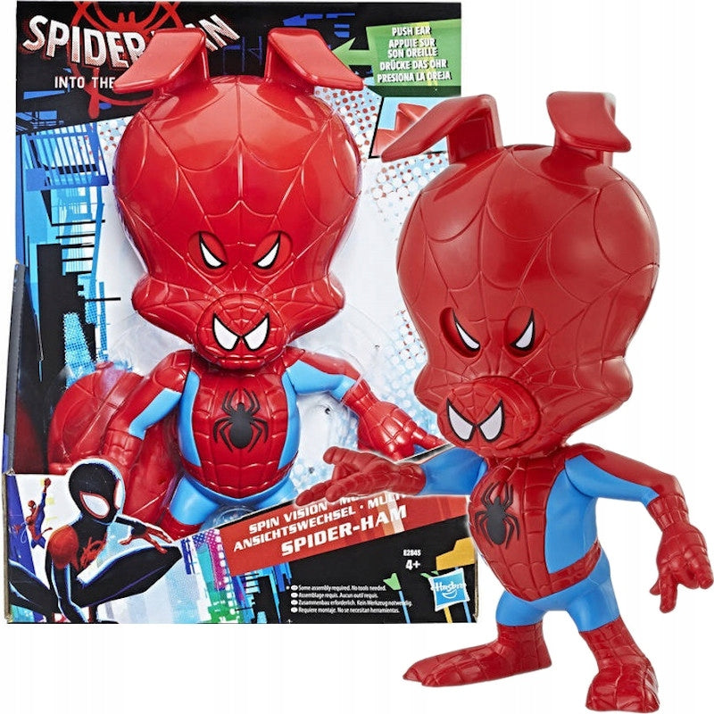 Zabawka MARVEL SPIDER-MAN SPIN VISION  SPIDER-HAM - kolekcjonerska premium zabawki Aseo dla dzieci