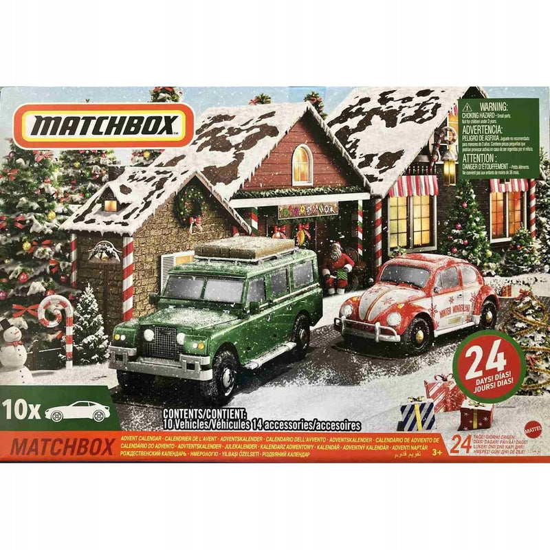 MATCHBOX KALENDARZ ADWENTOWY 24 NIESPODZ - widok 9 opakowania szczegoly zabawka kolekcja