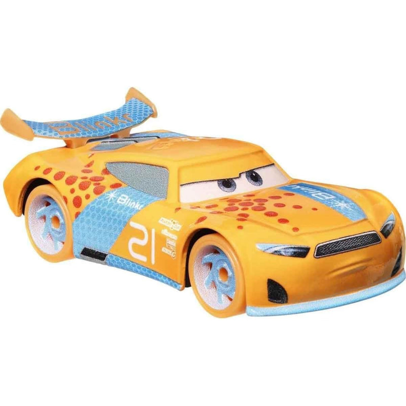 CARS GLOW RACERS AUTA METAL POJAZD ŚWIEC - widok 3 Mattel opakowanie szczegoly collectible