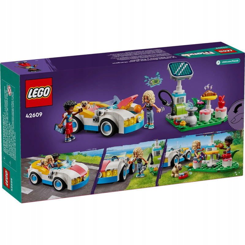 LEGO FRIENDS ZESTAW KLOCKÓW SAMOCHÓD ELE - widok 4 opakowania szczegoly zabawka kolekcja