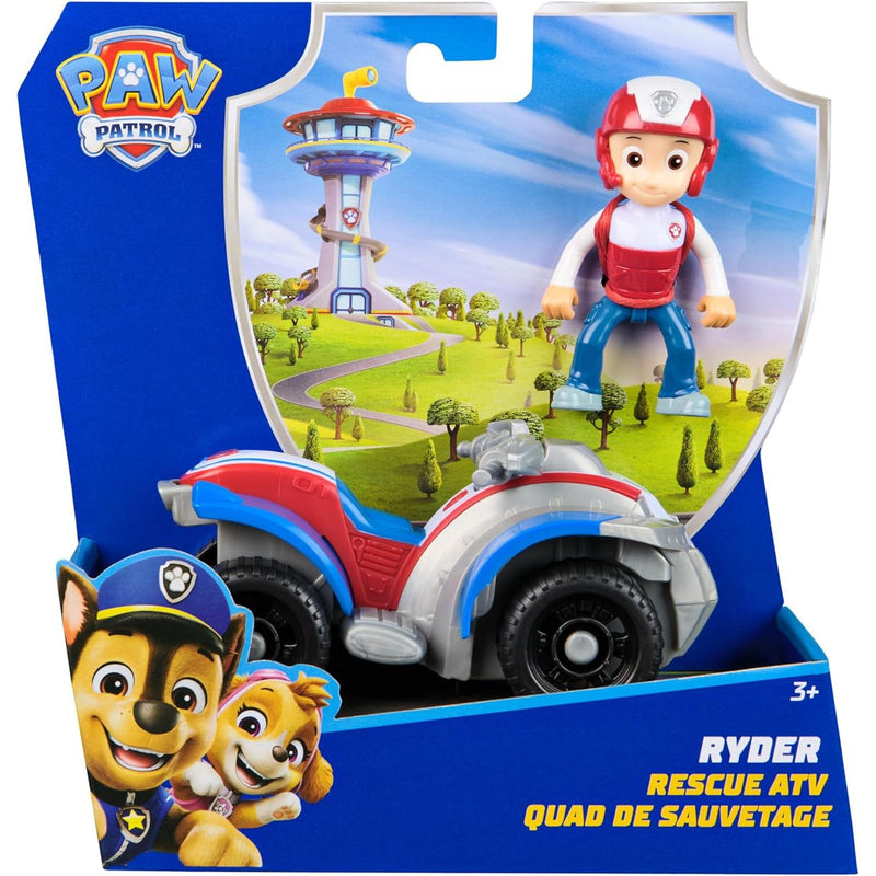 Zabawka PSI PATROL PAW PATROL POJAZD RATUNKOWY RESCUE ATV  - kolekcjonerska Spin Master premium dla dzieci