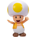 SUPER MARIO JAKKS  ROPUCH YELLOW TOAD 5c - widok 2 opakowania szczegoly zabawka kolekcja