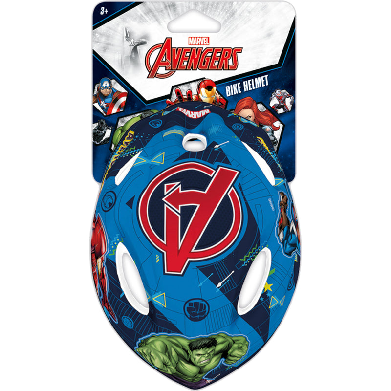 KASK ROWEROWY DZIECIĘCY MARVEL AVENGERS  - widok 2 opakowania szczegoly zabawka kolekcja