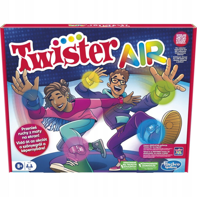 Zabawka TWISTER AIR GRA ZRĘCZNOŚCIOWA F8158 HASBRO GAMING - kolekcjonerska premium zabawki Aseo dla dzieci