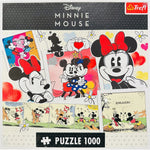 Zabawka PUZZLE DISNEY MINNIE MOUSE 1000 SZTUK ELEMENTÓW TR - kolekcjonerska premium zabawki Aseo dla dzieci