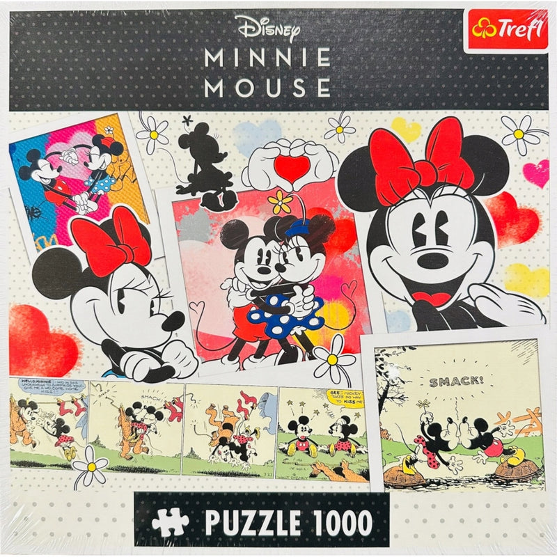 Zabawka PUZZLE DISNEY MINNIE MOUSE 1000 SZTUK ELEMENTÓW TR - kolekcjonerska premium zabawki Aseo dla dzieci