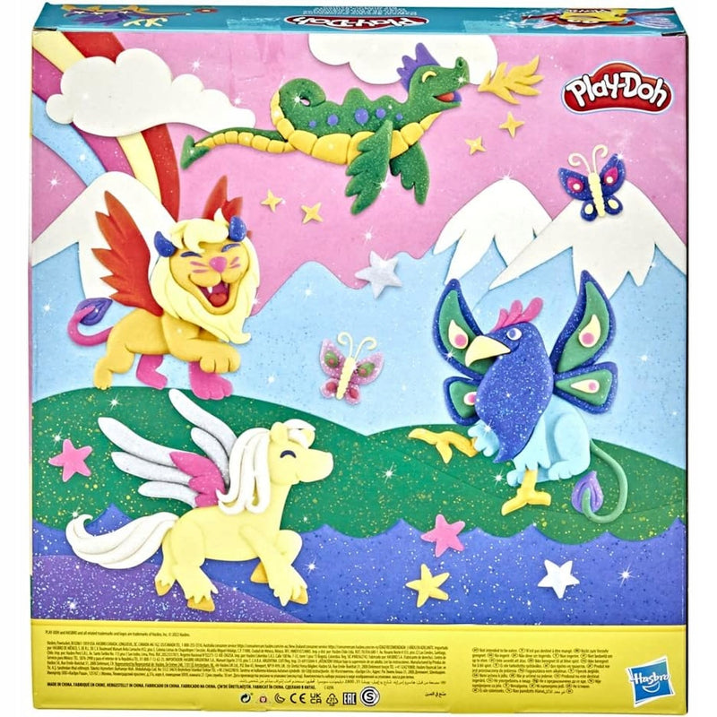PLAY-DOH CIASTOLINA ZESTAW MAGICZNY BLAS - widok 4 opakowania szczegoly zabawka kolekcja
