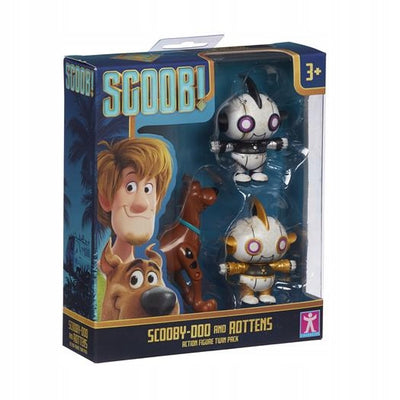 SCOOBY DOO FIGURKI SCOOBY-DOO ROTTENS RO - widok 2 opakowania szczegoly zabawka kolekcja