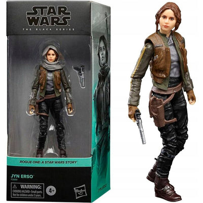 Zabawka STAR WARS THE BLACK SERIES  JYN ERSO 15cm - kolekcjonerska premium zabawki Aseo dla dzieci