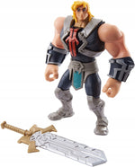 HE-MAN WŁADCY WSZECHŚWIATA RUCHOMA  MATT - widok 2 opakowania szczegoly zabawka kolekcja