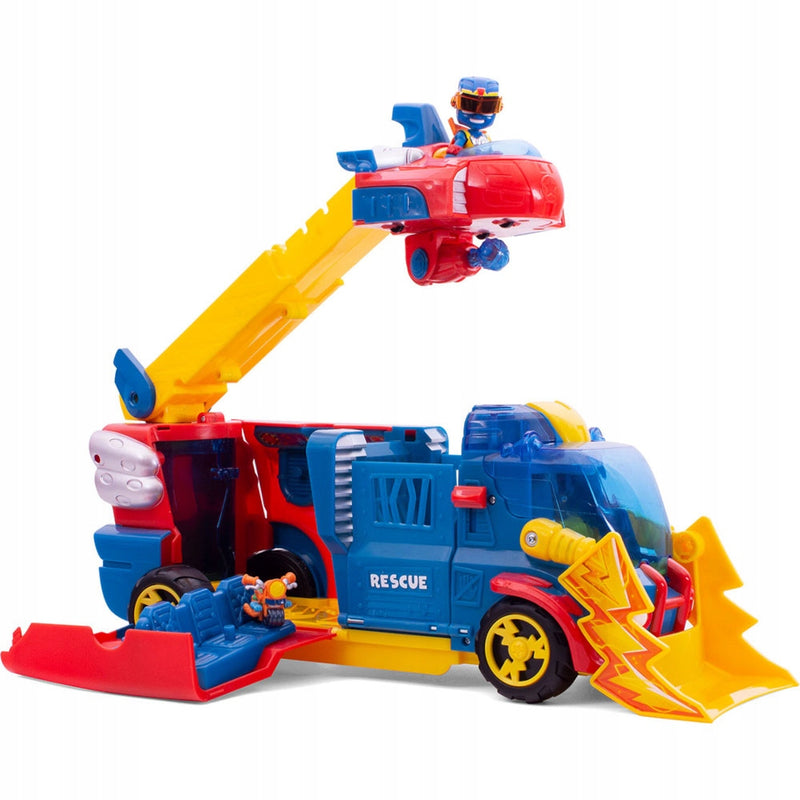 SUPER ZINGS THINGS RESCUE TRUCK AUTO CIĘ - widok 3 opakowania szczegoly zabawka kolekcja