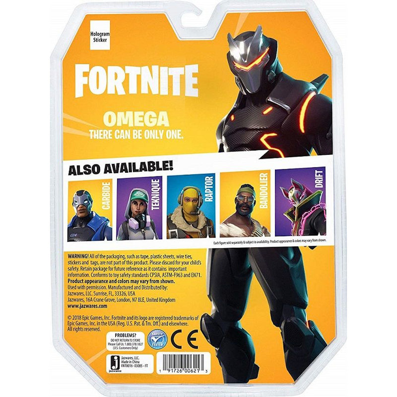 FORTNITE EARLY GAME SURVIVAL KIT  OMEGA - widok 6 opakowania szczegoly zabawka kolekcja