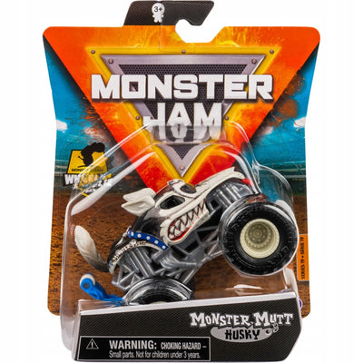Zabawka MONSTER JAM TRUCK AUTO TERENOWE 1-PAK SERIA 19 MON - kolekcjonerska premium zabawki Aseo dla dzieci