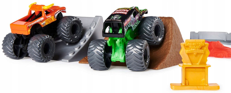 MONSTER JAM TRUCK ZESTAW EL TORO LOCO GR - widok 3 opakowania szczegoly zabawka kolekcja