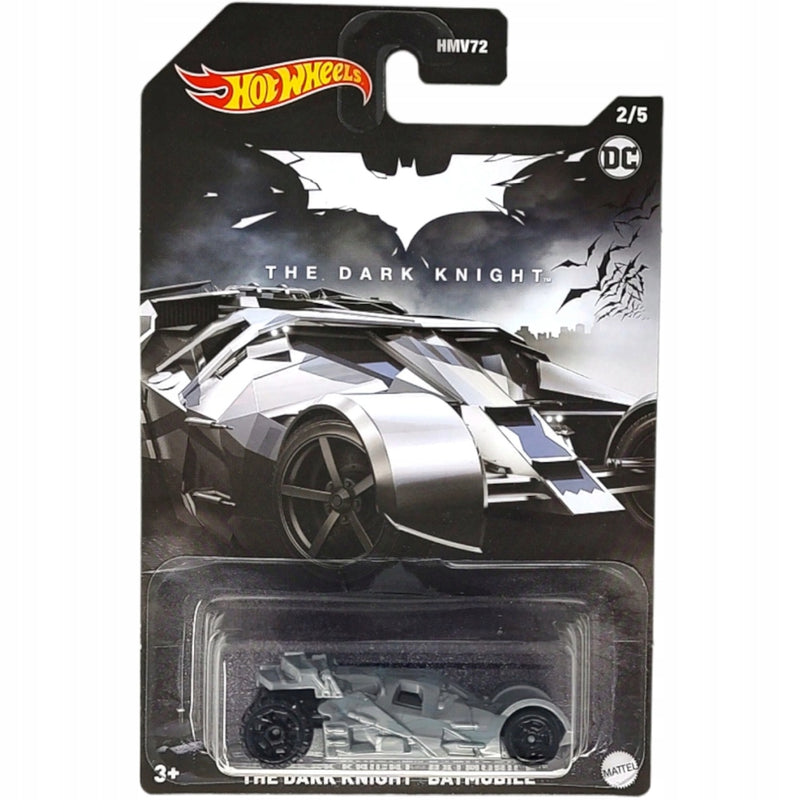 Zabawka HOT WHEELS DC BATMAN THE DARK KNIGHT BATMOBILE HLK - kolekcjonerska premium zabawki Aseo dla dzieci