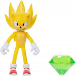 SONIC THE HEDGEHOG 2 MOVIE  SUPER SONIC  - widok 2 opakowania szczegoly zabawka kolekcja