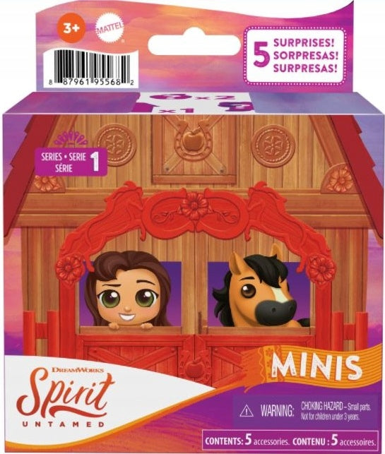 Zabawka MUSTANG DUCH WOLNOŚCI MINIS MINI FIGURKI STAJNIA - kolekcjonerska premium zabawki Aseo dla dzieci