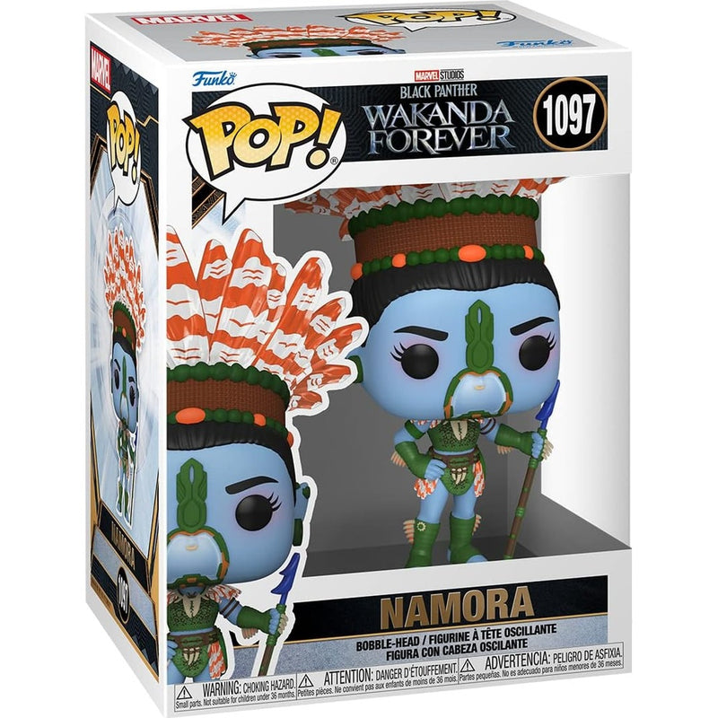 Figurka Funko POP MARVEL BLACK PANTHER WAKANDA FOREVER BOBBLE-H - kolekcjonerska premium dla fanow kolekcjoner