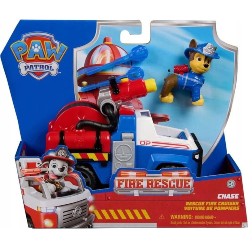 Zabawka PSI PATROL PAW PATROL POJAZD RATUNKOWY RESCUE FIRE - kolekcjonerska Spin Master premium dla dzieci