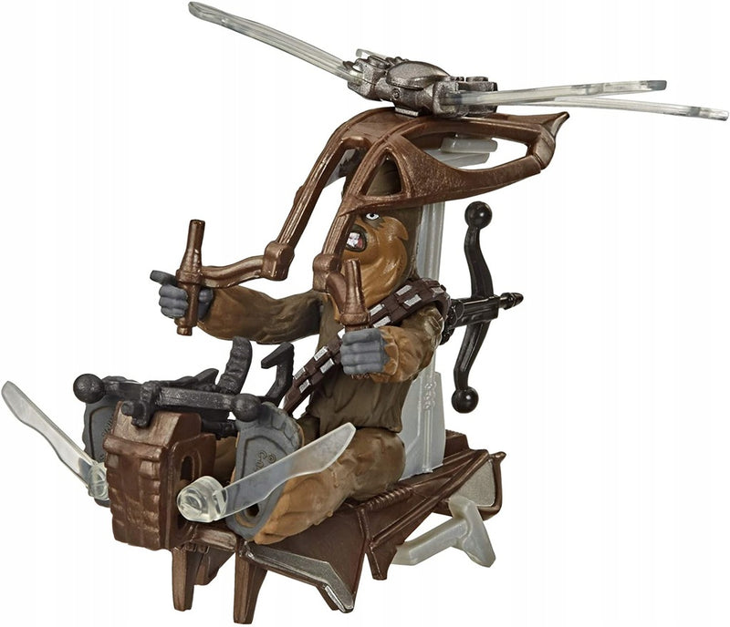 STAR WARS MISSION FLEET  CHEWBACCA ŚCIGA - widok 3 opakowania szczegoly zabawka kolekcja