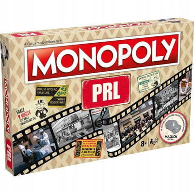 Zabawka MONOPOLY PRL GRA HASBRO - kolekcjonerska premium zabawki Aseo dla dzieci collectible