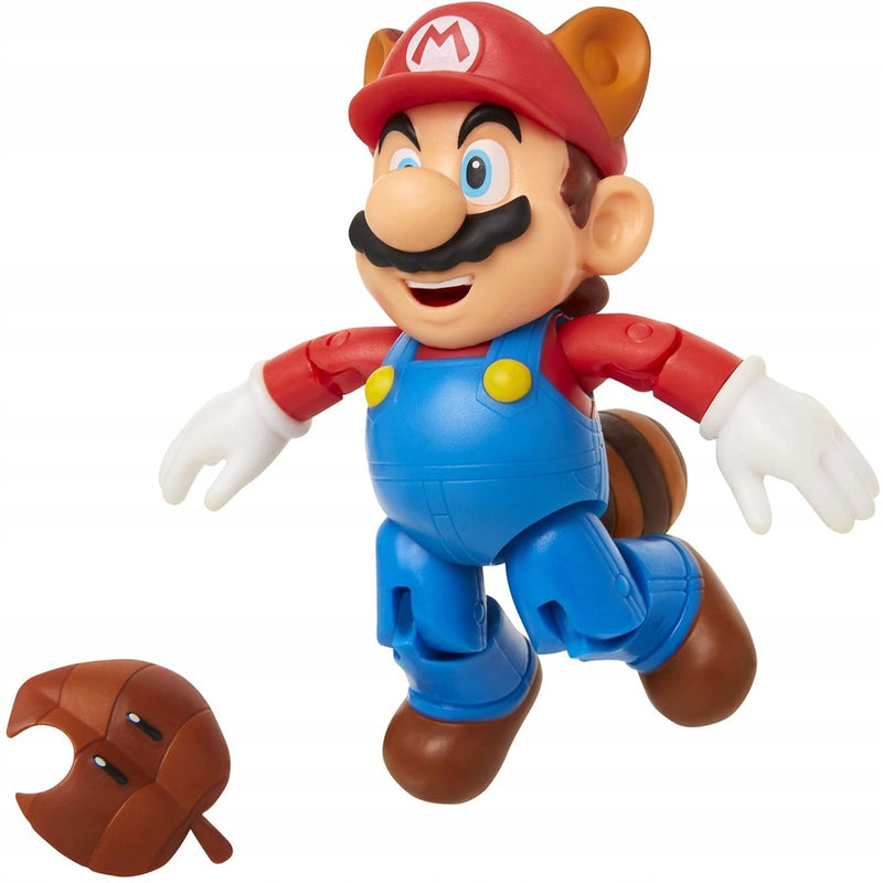 SUPER MARIO JAKKS ORYGINALNA RUCHOMA  RA - widok 4 opakowania szczegoly zabawka kolekcja