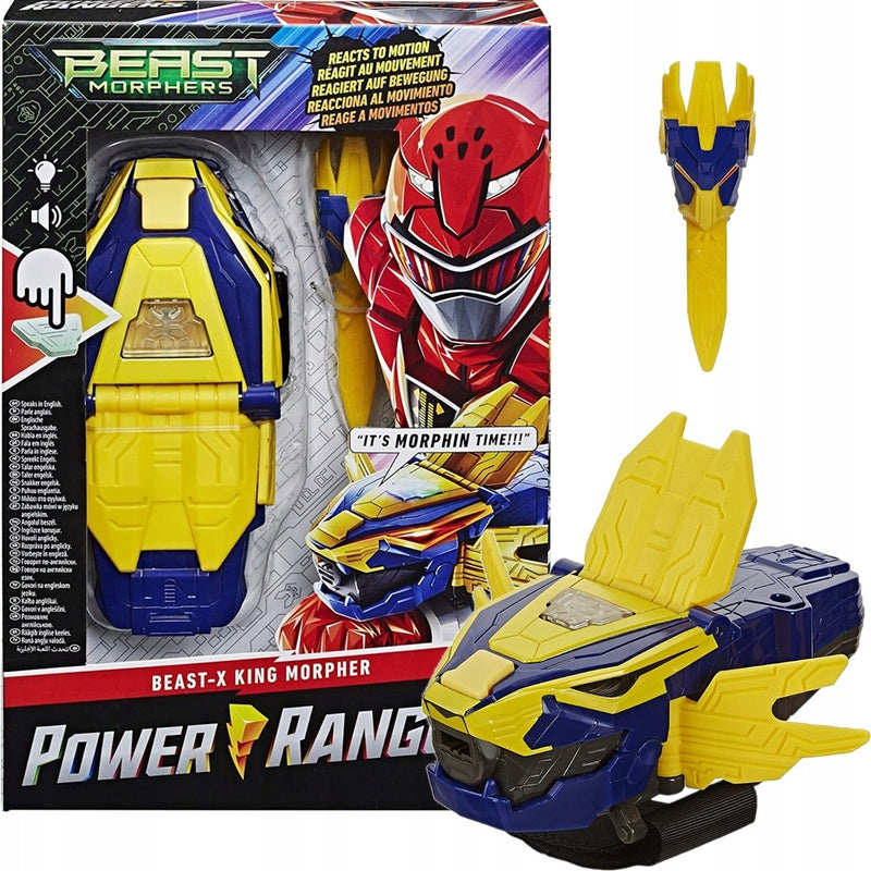 Zabawka POWER RANGERS HASBRO BEAST MORPHERS BEAST-X KING M - kolekcjonerska premium zabawki Aseo dla dzieci
