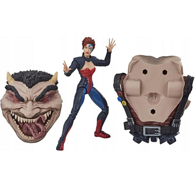 MARVEL LEGENDS RUCHOMA  X-MEN JEAN GRAY - widok 2 opakowania szczegoly zabawka kolekcja