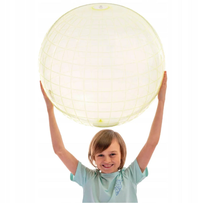 MEGA BAŃKA GEOMETRIC JUMBO BALL POMARAŃC - widok 5 opakowania szczegoly zabawka kolekcja
