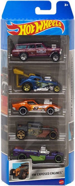 HOT WHEELS HW EXPOSED ENGINES AUTKA 5-PA - widok 2 opakowania szczegoly zabawka kolekcja