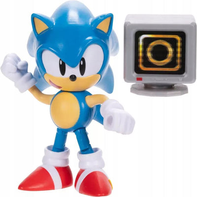 SONIC THE HEDGEHOG JAKKS RUCHOMA  CLASSI - widok 2 opakowania szczegoly zabawka kolekcja