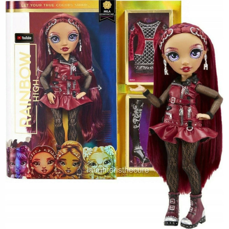 Zabawka RAINBOW HIGH CORE FASHION MILA BERRYMORE - kolekcjonerska premium zabawki Aseo dla dzieci