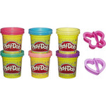 PLAY-DOH SPARKLE BŁYSZCZĄCA CIASTOLINA Z - widok 3 opakowania szczegoly zabawka kolekcja