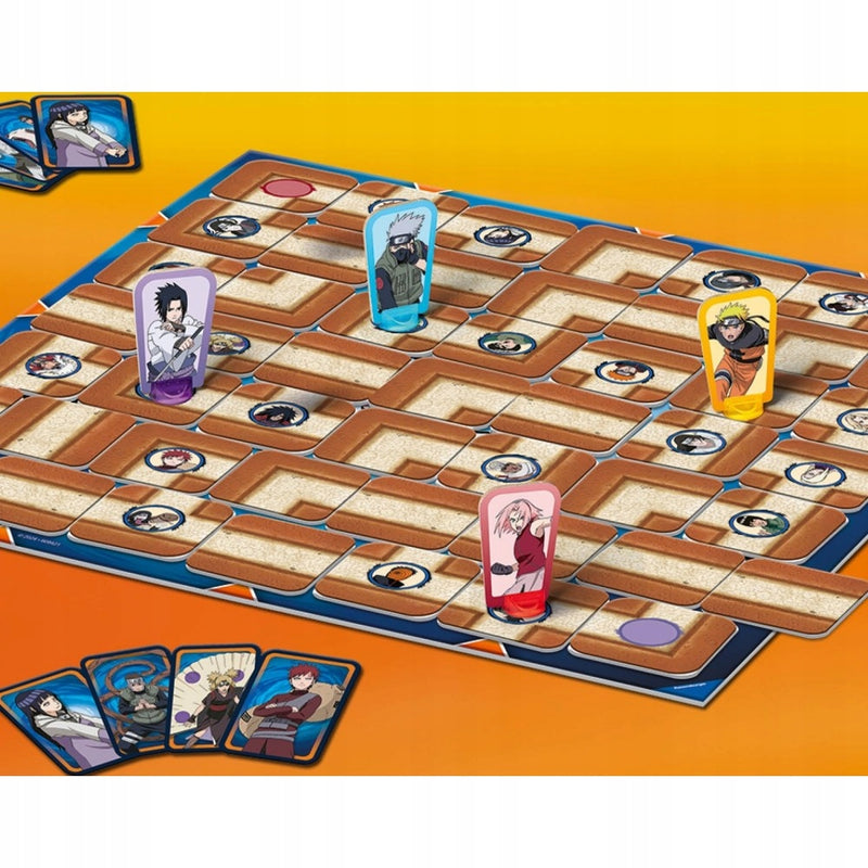 LABYRINTH NARUTO SHIPPUDEN LABIRYNT GRA  - widok 4 opakowania szczegoly zabawka kolekcja
