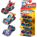Zabawka T-RACERS 2.0 MIX 'N RACE 3-PAK T-FORCE + BOOST WRE - kolekcjonerska premium zabawki Aseo dla dzieci