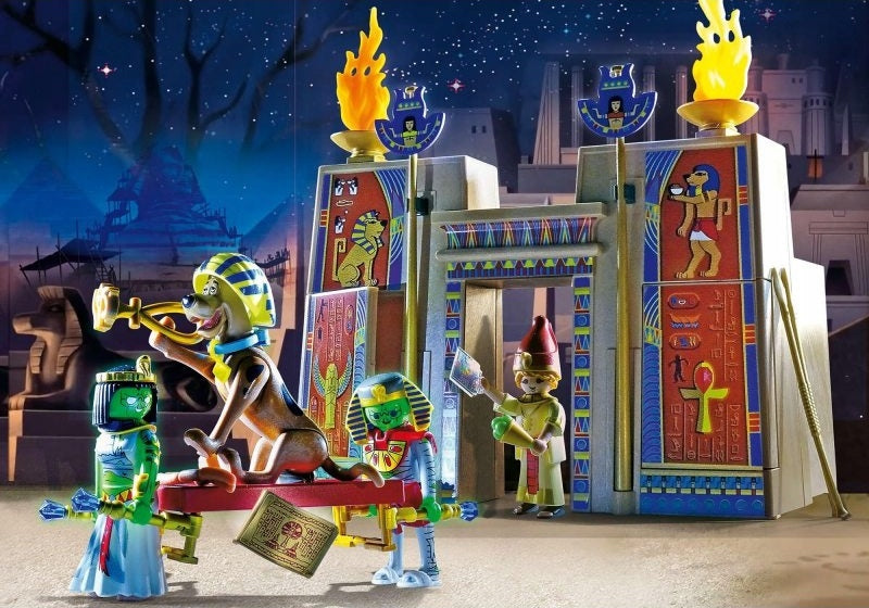 PLAYMOBIL SCOOBY-DOO! PRZYGODA W EGIPCIE - widok 3 opakowania szczegoly zabawka kolekcja