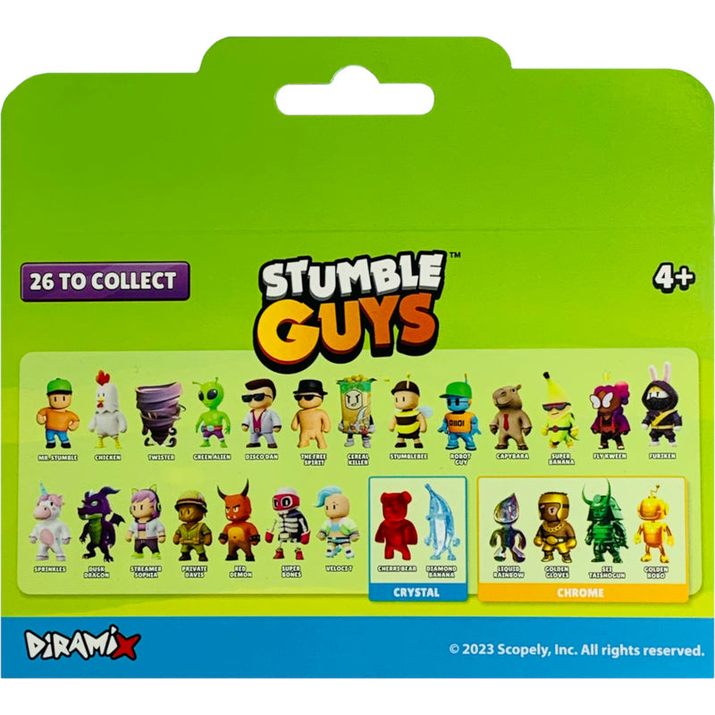STUMBLE GUYS ZESTAW FIGUREK 3-PAK DIRAMI - widok 3 Diramix opakowanie szczegoly collectible