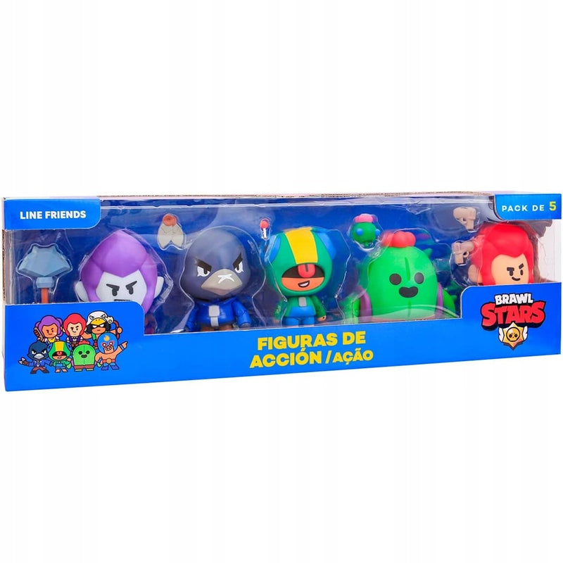 BRAWL STARS RUCHOME FIGURKI ZADYMIARZE 5 - widok 6 opakowania szczegoly zabawka kolekcja