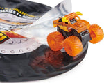 MONSTER JAM TRUCK 1:87 AUTO SASZETKA NIE - widok 3 opakowania szczegoly zabawka kolekcja
