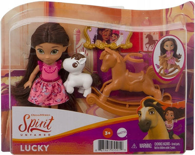 Zabawka MUSTANG DUCH WOLNOŚCI ZESTAW MAŁA LALKA LUCKY 10cm - kolekcjonerska premium zabawki Aseo dla dzieci