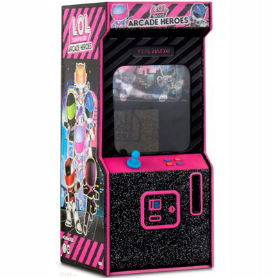 LOL SURPRISE! ARCADE HEROES BOYS MGA LAL - widok 2 opakowania szczegoly zabawka kolekcja