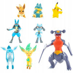 POKEMON 8-PAK GARCHOMP LUCARIO LEAFEON G - widok 3 opakowania szczegoly zabawka kolekcja