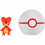POKEMON CLIP 'N' GO ZESTAW JAZWARES ORYG - widok 2 opakowania szczegoly zabawka kolekcja