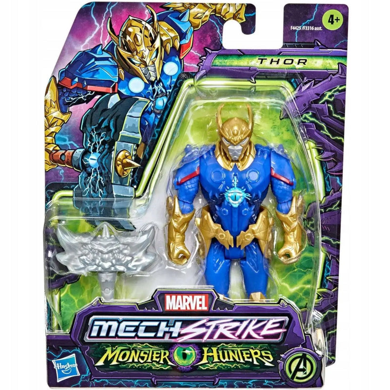 Zabawka MARVEL MECHSTRIKE MONSTER HUNTERS AVENGERS THOR - kolekcjonerska premium zabawki Aseo dla dzieci