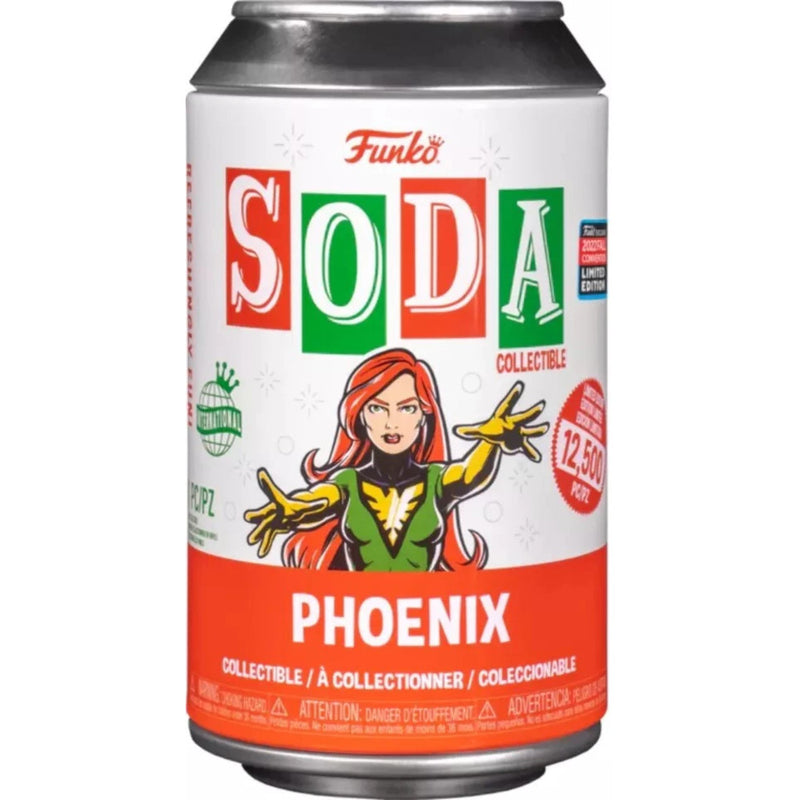 Funko POP FUNKO SODA MARVEL PHOENIX COLLECTIBLE FI - widok 3 tyl opakowania box back kolekcjonerska